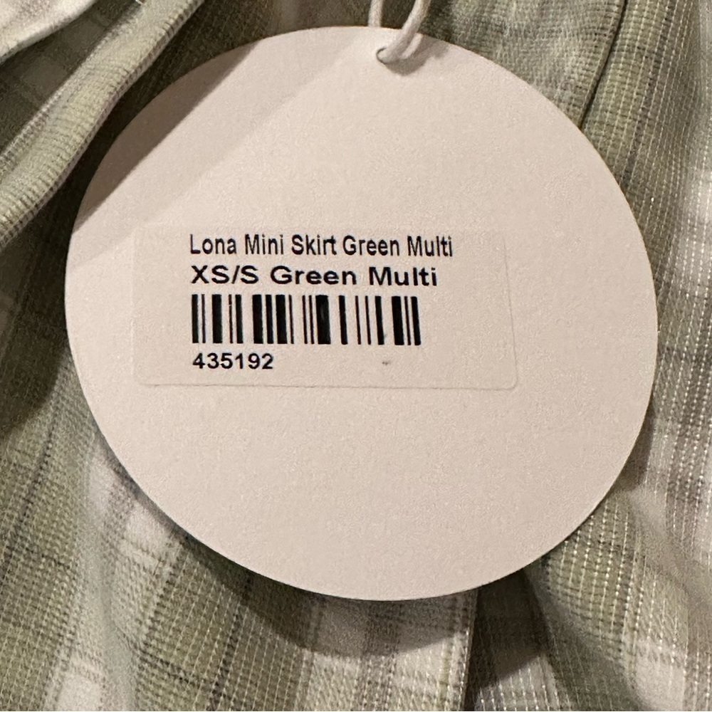 PRINCESS POLLY xx Plaid Check Pleated School Girl Lona Mini Skirt Size XS/S NEW - Picture 9 of 9
